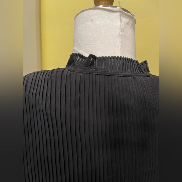 Women’s Black Knife-Pleat Cocktail Dress by DKNY - Picture 5 of 8